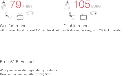 Overview Room rates
